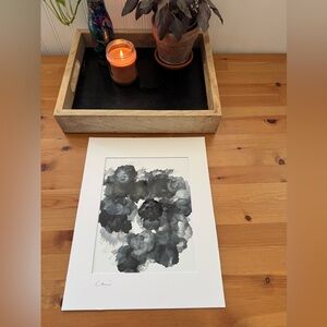 New Original Signed Artwork Alcohol Ink on Paper 195